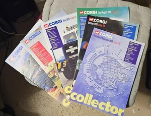 Qty 6 Corgi Collectors Club Magazines-Diecast Magazine/Catalogs 1999. - Picture 1 of 7