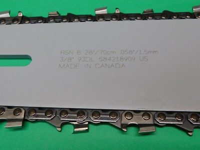 Chainsaw Chain 28 Inch .050 3/8 93DL for Homelite 350 450 650 460 360