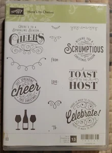 Stampin' Up! PENSIONIERTER Stempel ""Here's To Cheers"" #142101 - Bild 1 von 2