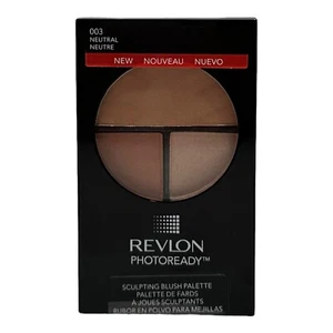 Revlon PhotoReady Sculpting Blush Contour Highlighter 3-in 1 Palette 003 NEUTRAL - Picture 1 of 12