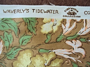 Waverly TIDEWATER COLLECTION Fabric -Sold  By the Yard - Chelsea Bird - Picture 1 of 11