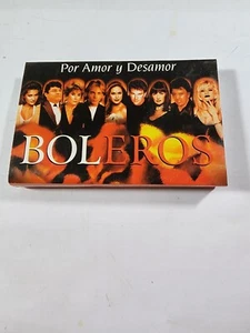 Boleros Por Amor y Desamor Mijares Lucero Cristian Varios VG+ CS10 - Picture 1 of 2