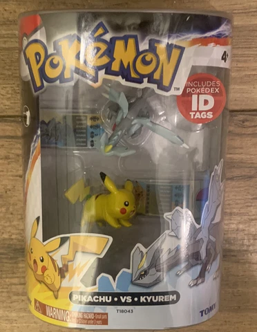 Pokemon Pikachu vs. Kyurem Figure 2-Pack Brand New In Box Cover