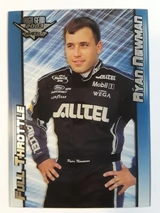 2003 Wheels High Gear Ryan Newman Full Throttle #FT3 Acetate Nascar Racing Card - Picture 1 of 3