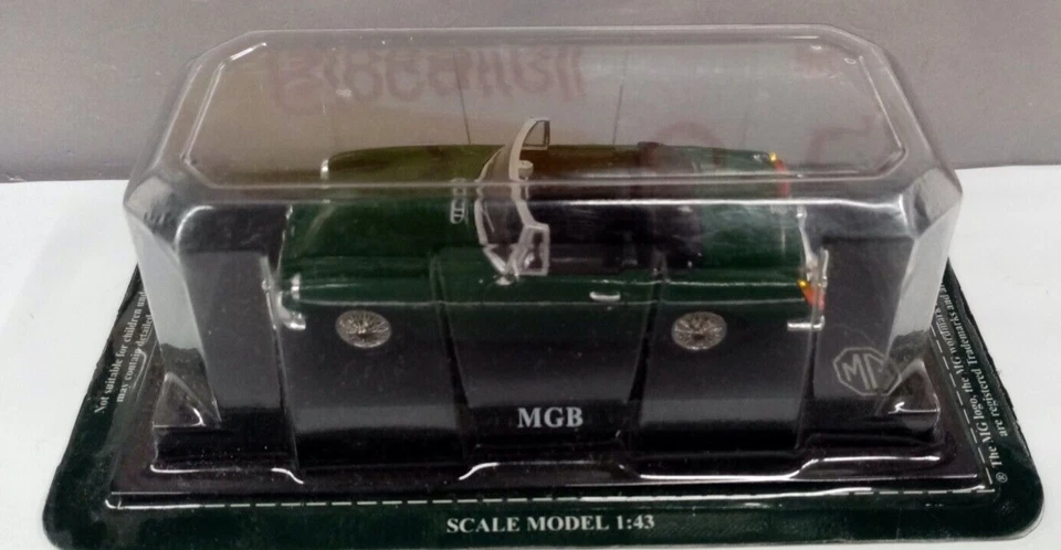 MGB VERDE    SERIE EDICOLA 1/43 - Immagine 1 di 1