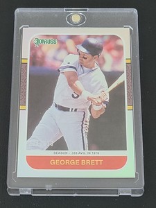 2021 Panini Donruss Baseball Season Stat Line #221 George Brett # /333