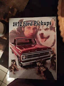 1972 Ford Pickups—Color Brochure - Picture 1 of 2