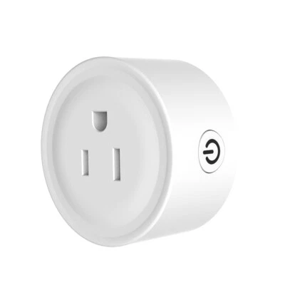 Enchufe inteligente WiFi teléfono doméstico inteligente control remoto EE. UU. CA interruptor de toma de corriente 16A Foto 1 de 4