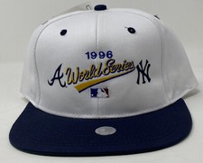 1996 MLB World Series Baseball Yankees Vs Braves NWT  Hat SnapBack