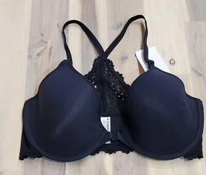 B.tempt'd by Wacoal Women Inspired Eyelet Front Close Racerback T-Shirt Bra 34C - Picture 1 of 5