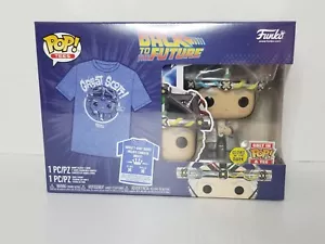 Back to the Future Doc mit Helm, Funko Pop & TEE, Gr. M - Bild 1 von 8