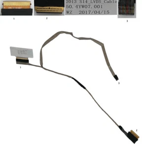 FOR HP 440 G1 445 G1 LCD LVDS CABLE Tested 50.4YW07.011 - Bild 1 von 1
