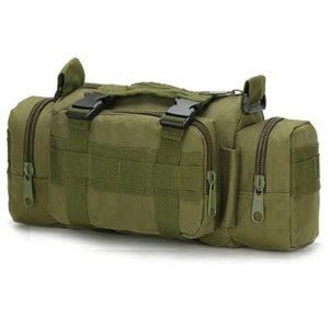 Outdoor Military Tactical Molle Waist Bag Camping Shoulder Chest Bag Fanny Pack - Picture 1 of 20