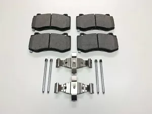 Front Brake Pads & Fitting KIT for JEEP CHRYSLER DODGE SRT8 PACKAGE 2005-2019 - Picture 1 of 4
