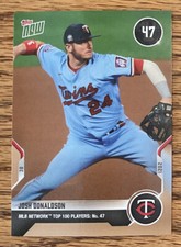 2021 Topps Now MLB Network Top 100 Josh Donaldson, Minnesota Twins, T-47