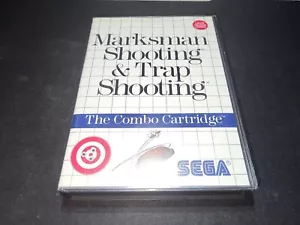 Cartucho SMS Marksman Shooting & Trap Shooting Sega Master System ¡NRMT CIB+! - Imagen 1 de 6