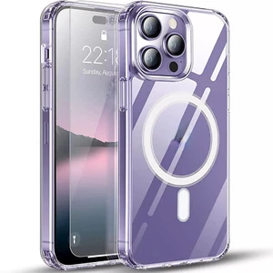 For iPhone 15 Pro Max 14 13 12 11 Plus Transparent Phone Case+ Screen Glass - Photo 1 sur 25