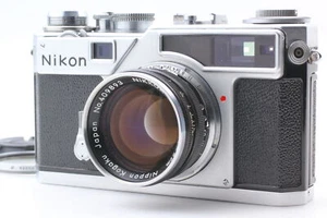 CLAD【 MINT 】 Nikon SP Film Camera Cloth Curtain NIKKOR-S 50㎜ 5cm f1.4 From JAPAN - Picture 1 of 12