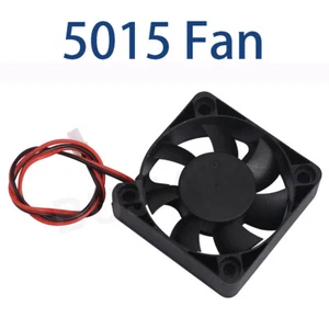 5015 5cm COOLING FAN 50 X 50 X 15mm 5V 12V 24V DC 3D PRINTER 2pin Cooling fan - Afbeelding 1 van 5