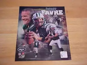Brett Favre "Portrait Plus" Officially LICENSED 8X10 Photo FREE SHIPPING 3/more - Picture 1 of 1