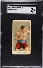 1909 AMERICAN CARAMEL CO. E75 JIMMY BRITT SGC 2 2101542