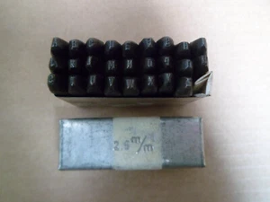 Alte Schlagbuchstaben 2,5 Oldtimer Schlagstempel Stempel ( A 22) - Bild 1 von 2