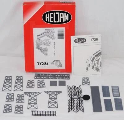 Heljan 1836 HO Scale Pedestrian Overpass Bridge Boxed Germany 1/87 kit C-7 - Image 1 of 4
