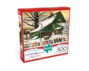 Rompecabezas de Buffalo Games; Cocoa Break at the Copperfields de C. Wysocki; 500 piezas - Imagen 1 de 2