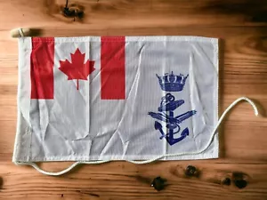 More details for canada naval ensign anyflag brand flag 45cm x 30cm vancouver ottawa canadian