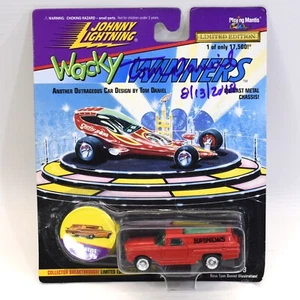 Tom Daniel Firmado Johnny Lightning Die Cast Car Wacky Winners Malas Noticias - Imagen 1 de 2