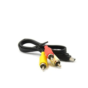 FOR #ACMPS-301 RCA Composite Cable GoPro Mini USB - Picture 1 of 2