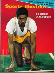Sports Illustrated February 22 1971 DEL MERIWETHER Michigan State Swine Flu NoLB - Picture 1 of 2