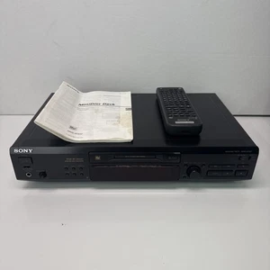 Sony MiniDisc Deck Model MDS-JE520 Wide Bit Stream Player/Recorder Tested Remote - Picture 1 of 12