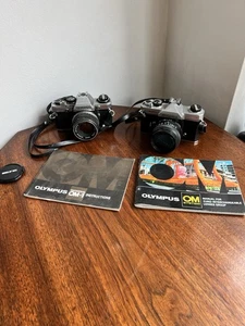 Olympus OM10 35mm Camera Not Working & Fujica 35mm Camera Untested Working - Picture 1 of 10