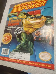 Vintage Nintendo Power #49 Battletoads Double Dragon Inserts Poster & Cards!!! - Picture 1 of 1