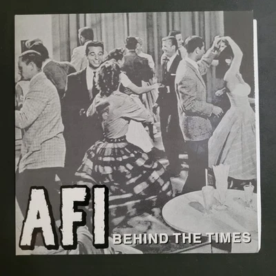 AFI - Behind The Times EP 7" Black Vinyl-Tiger Army Davey HAVOK Hardcore Punk  - Image 1 of 4