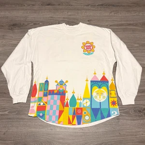 Disney Parks "It's a Small World" Spirit Trikot "Good Bye" Erwachsene Größe Small RAR - Bild 1 von 7