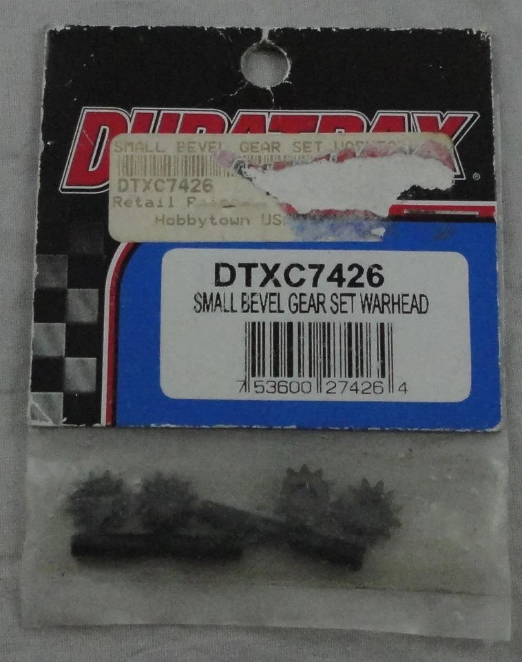 Duratrax Warhead 1/8th Monster Truck Small Differential Bevel Gear Set DTXC7426 - Image 1 of 1