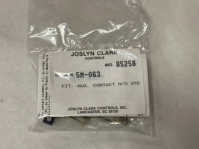 KIT DE CONTACTO AUXILIAR JOSLYN CLARK 5M63 Nuevo Caja Abierta Parte Rara En Paquete Sellado Foto 1 de 4