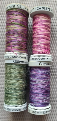 Nähen - Quilten - Sticken - 4 x Gütermann Sulky - Cotton 30 WT 300 m Multicolor - Bild 1 von 2