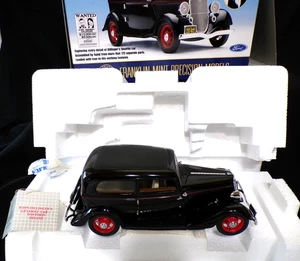 1933 FORD DELUXE TUDOR JOHN DILLENGER'S  FROM THE FRANKLIN MINT. - Picture 1 of 7