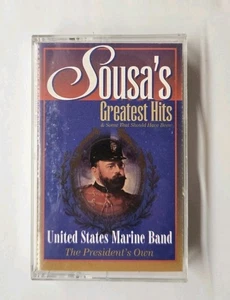 Sousa's Greatest Hits Presidents Own USMC United States Marine Band Cassette - Picture 1 of 5