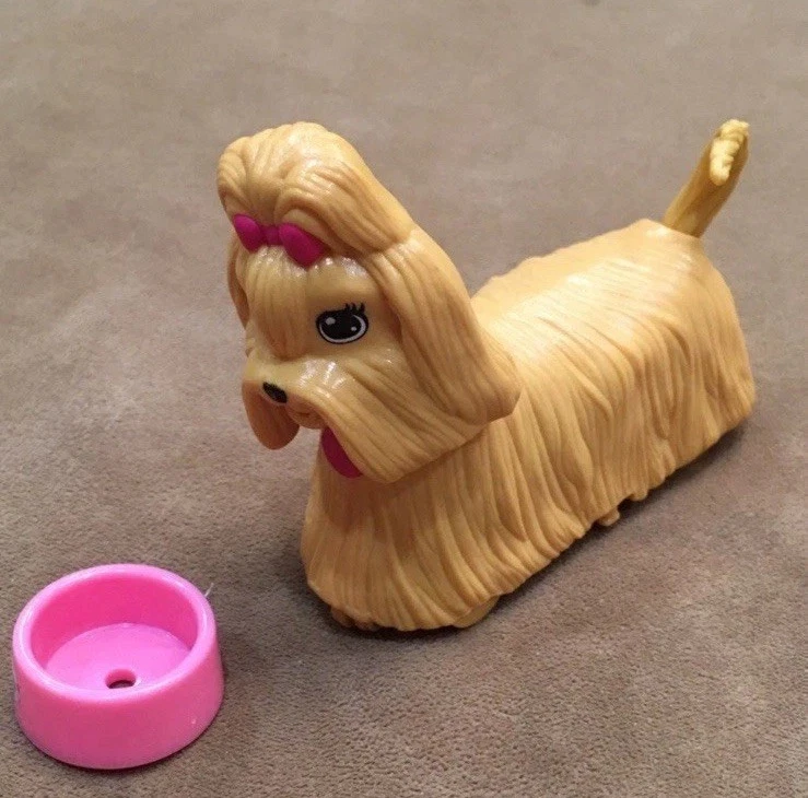 Барби домашнее животное йоркширский йоркширский собачий аккумулятор активированный сменный щенок игровой парк 2011 ХОДЫ! - Изображение 1 из 4