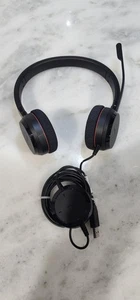 Auriculares estéreo USB Jabra Evolve HSC016 con cancelación pasiva de ruido. Limpio. - Imagen 1 de 7