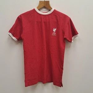 Liverpool FC Official Retro Score Draw Red/White Number 7 60's/70's Size S - Picture 1 of 5
