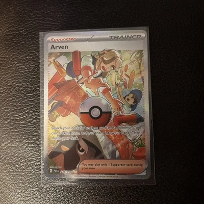 Pokemon Arven Special Illustration Rare SV: Paldean Fates 235/091 (NM) - Image 1 of 2