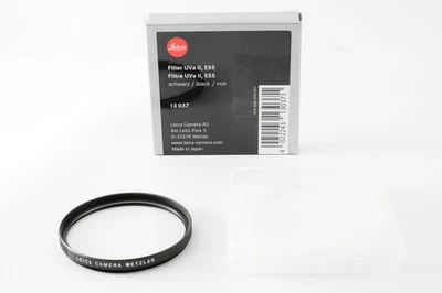 [Top MINT in BOX] Leica E55 UVaII UVa II Filter 13037 From JAPAN - Image 1 of 4