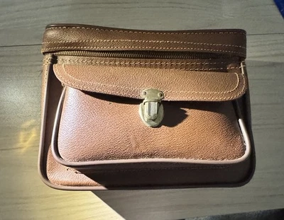 Bolso para cámara de cuero vintage The Kamra Bag 878 - Hecho en EE. UU. - Marrón - Leer Foto 1 de 4