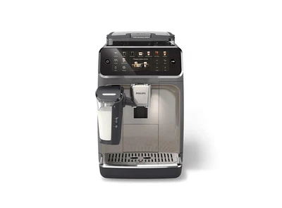Philips 5500 LatteGo Automatic Espresso Machine, Grey | 20 Recipes | EP5544/90 - Image 1 of 4