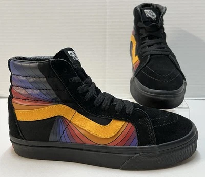 VANS Sk8-Hi Reedición-Refracto Gamuza Negro/Multi 721356 Hombres 5,5 Mujeres 7 EUR 37 USADO EN EXCELENTE ESTADO Foto 1 de 4